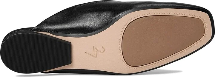 Naturalizer 27 Edit Carla Mule Women's Slippers Black Leather : 5 M (B), Leather/Suede - Image 3