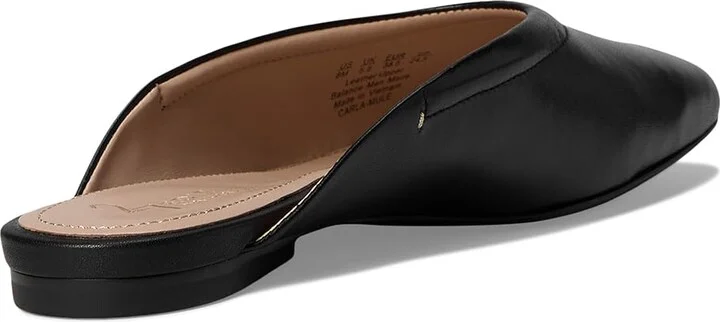 Naturalizer 27 Edit Carla Mule Women's Slippers Black Leather : 5 M (B), Leather/Suede - Image 4
