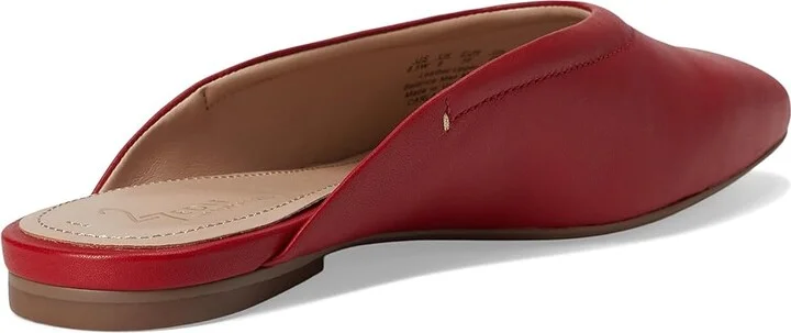 Naturalizer 27 Edit Carla Mule Women's Slippers Crimson Red Leather : 8.5 W (C), Leather/Suede - Image 4