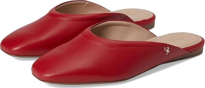 Crimson Red Leather