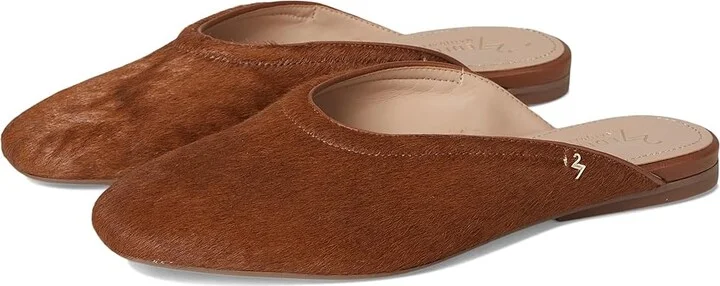 Naturalizer 27 Edit Carla Mule Women's Slippers Tawny Brown Leather : 7 W (C), Leather/Suede
