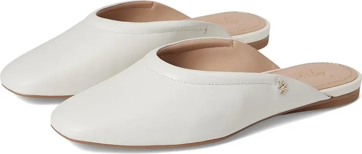 Naturalizer 27 Edit Carla Mule Women's Slippers Warm White : 10 W (C), Leather/Suede