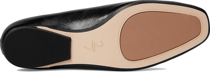 Naturalizer 27 Edit Carla Women's Flat Shoes Black Leather : 9 W (C), Leather/Suede - Image 3