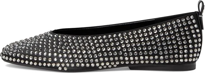 Naturalizer 27 Edit Carla Women's Flat Shoes Black Satin : 8.5 M (B), Polyester/Rubber/Satin - Image 6