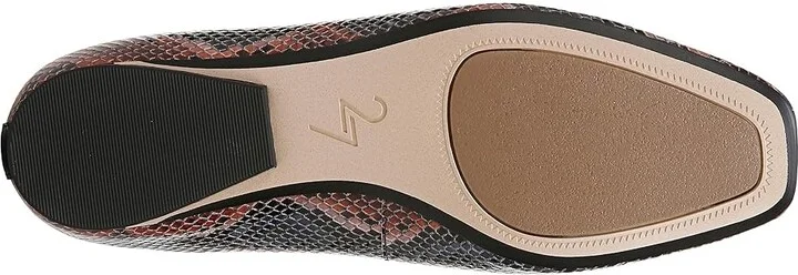 Naturalizer 27 Edit Carla Women's Flat Shoes Blue : 7 M (B), Leather/Suede - Image 3