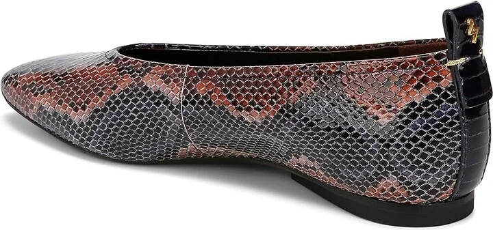 Naturalizer 27 Edit Carla Women's Flat Shoes Blue : 7 M (B), Leather/Suede - Image 4