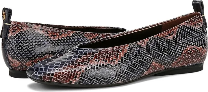 Naturalizer 27 Edit Carla Women's Flat Shoes Blue : 7 M (B), Leather/Suede - Image 5