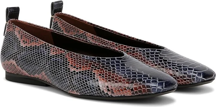 Naturalizer 27 Edit Carla Women's Flat Shoes Blue : 7 M (B), Leather/Suede
