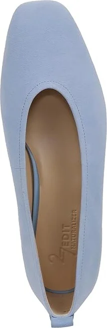 Naturalizer 27 Edit Carla Women's Flat Shoes Bluebell Suede : 10 M (B), Leather/Suede - Image 2