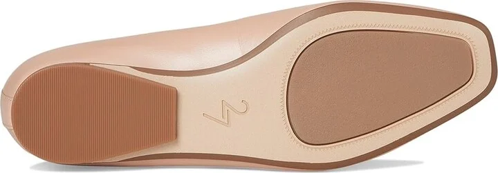 Naturalizer 27 Edit Carla Women's Flat Shoes Cameo Blush Leather : 10 W (C), Leather/Suede - Image 3