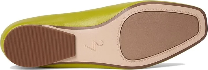 Naturalizer 27 Edit Carla Women's Flat Shoes Chartreuse Green Leather : 11 W (C), Leather/Suede - Image 3
