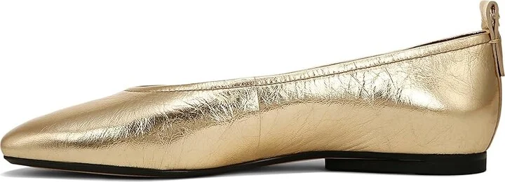 Naturalizer 27 Edit Carla Women's Flat Shoes Dark Gold Leather : 8 W (C), Leather/Suede - Image 6