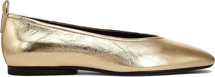 Naturalizer 27 Edit Carla Women's Flat Shoes Dark Gold Leather : 8 W (C), Leather/Suede - Image 7