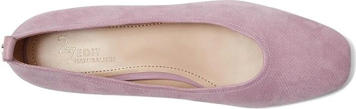 Naturalizer 27 Edit Carla Women's Flat Shoes Fremito Purple Suede : 6 M (B), Leather/Polyester/Rubber - Image 2