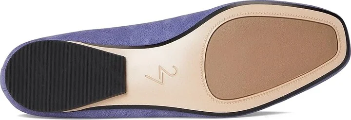 Naturalizer 27 Edit Carla Women's Flat Shoes Future Dusk Blue Suede : 8 W (C), Leather/Suede - Image 3