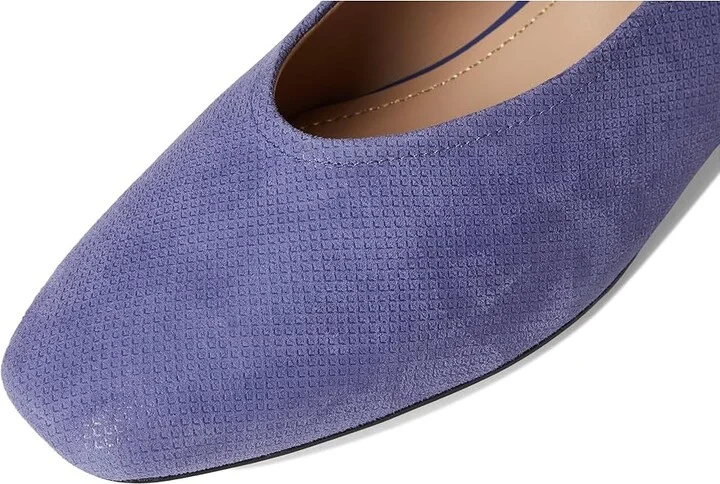 Naturalizer 27 Edit Carla Women's Flat Shoes Future Dusk Blue Suede : 8 W (C), Leather/Suede - Image 7