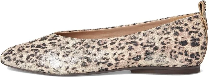 Naturalizer 27 Edit Carla Women's Flat Shoes Leopard Print Leather : 8.5 M (B), Leather/Polyester/Rubber - Image 6