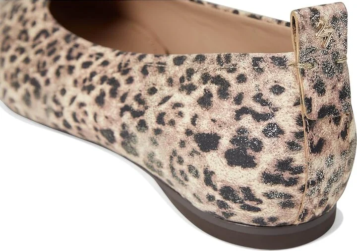 Naturalizer 27 Edit Carla Women's Flat Shoes Leopard Print Leather : 8.5 M (B), Leather/Polyester/Rubber - Image 7