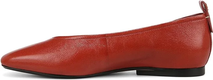 Naturalizer 27 Edit Carla Women's Flat Shoes Tomato Soup Leather : 12 M (B), Leather/Suede - Image 6