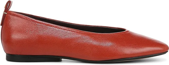 Naturalizer 27 Edit Carla Women's Flat Shoes Tomato Soup Leather : 12 M (B), Leather/Suede - Image 7