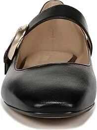 Naturalizer 27 Edit Carter Women's Flat Shoes Black Leather : 11 M (B) - Image 5