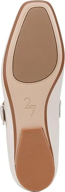 Naturalizer 27 Edit Carter Women's Flat Shoes Warm White Leather : 7.5 M (B) - Image 3