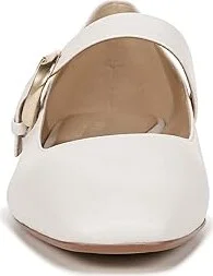 Naturalizer 27 Edit Carter Women's Flat Shoes Warm White Leather : 7.5 M (B) - Image 5