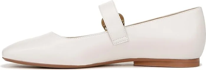 Naturalizer 27 Edit Carter Women's Flat Shoes Warm White Leather : 7.5 M (B) - Image 6