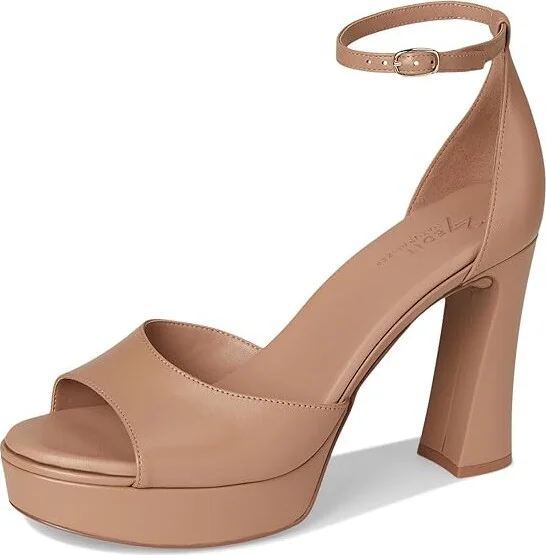 Naturalizer 27 Edit Delphie Women's Sandals Taupe Leather : 12 M (B) - Image 5