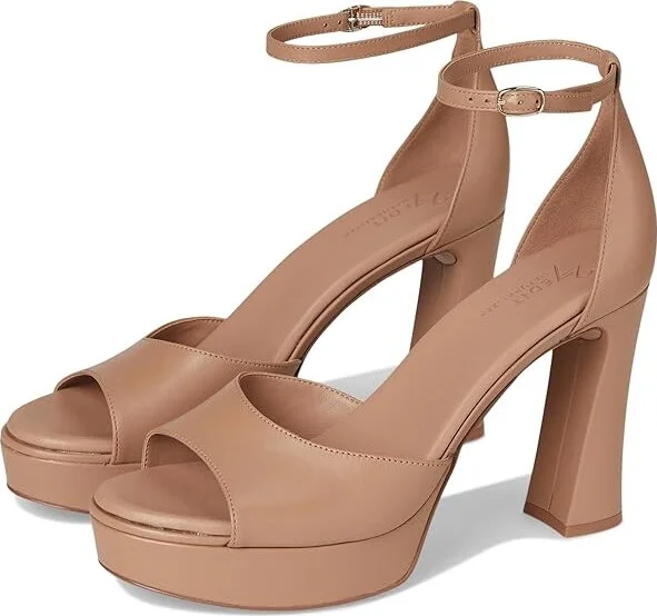 Naturalizer 27 Edit Delphie Women's Sandals Taupe Leather : 12 M (B)