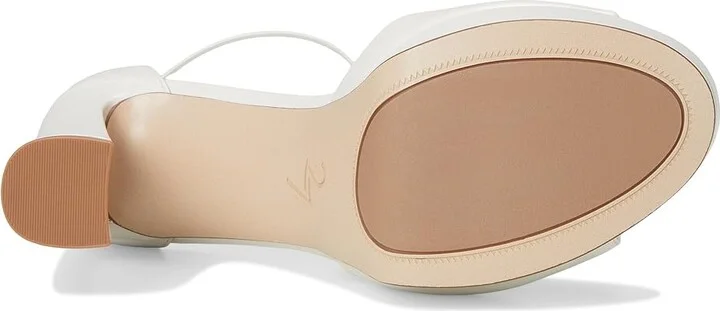 Naturalizer 27 Edit Delphie Women's Sandals Warm White Leather : 9 W (C) - Image 3