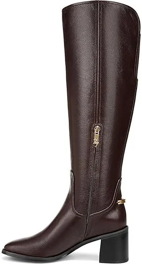 Naturalizer 27 Edit Edda - Wide Calf Women's Shoes Dark Brown : 6 M (B), Leather - Image 5