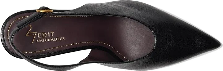 Naturalizer 27 Edit Elaine Women's Shoes Black : 7 M (B), Leather/Rubber - Image 2