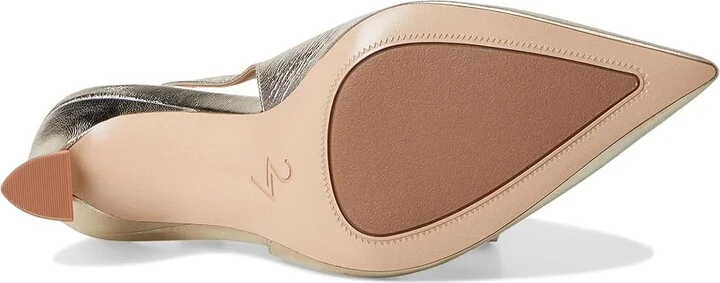 Naturalizer 27 Edit Elaine Women's Shoes Champagne Gold Leather : 9.5 W (C), Leather/Rubber - Image 3