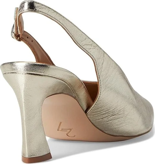 Naturalizer 27 Edit Elaine Women's Shoes Champagne Gold Leather : 9.5 W (C), Leather/Rubber - Image 4