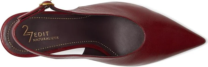 Naturalizer 27 Edit Elaine Women's Shoes Cranberry : 8 M (B), Leather/Rubber - Image 2
