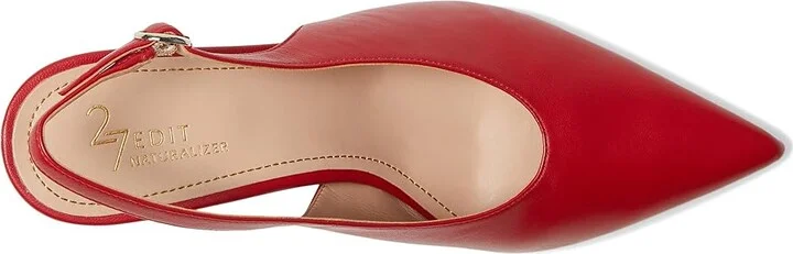 Naturalizer 27 Edit Elaine Women's Shoes Crimson Red Leather : 11 M (B), Leather/Rubber - Image 2