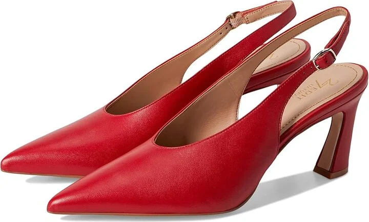 Naturalizer 27 Edit Elaine Women's Shoes Crimson Red Leather : 11 M (B), Leather/Rubber