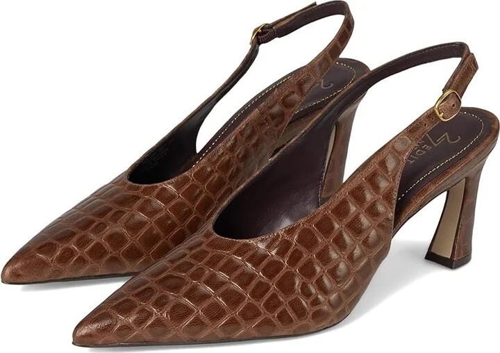 Naturalizer 27 Edit Elaine Women's Shoes English Tea Crocco : 6.5 M (B), Leather/Rubber