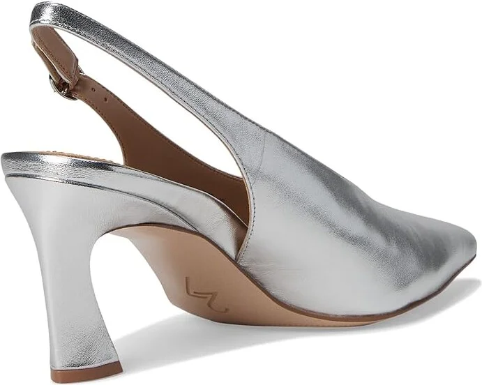 Naturalizer 27 Edit Elaine Women's Shoes Silver : 8 M (B), Leather/Rubber - Image 4