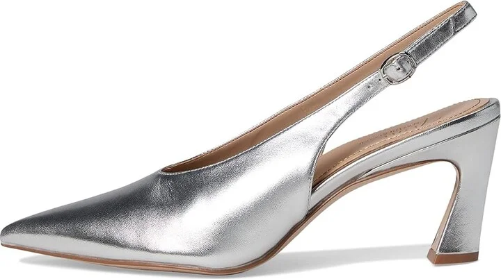 Naturalizer 27 Edit Elaine Women's Shoes Silver : 8 M (B), Leather/Rubber - Image 6