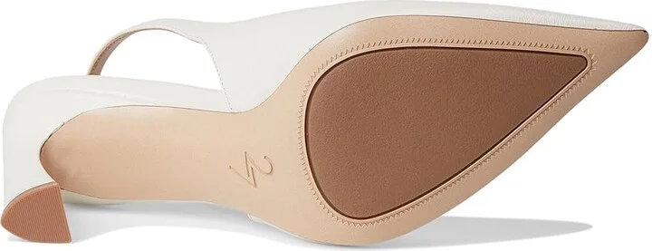 Naturalizer 27 Edit Elaine Women's Shoes Warm White Leather : 9.5 M (B), Leather/Rubber - Image 3