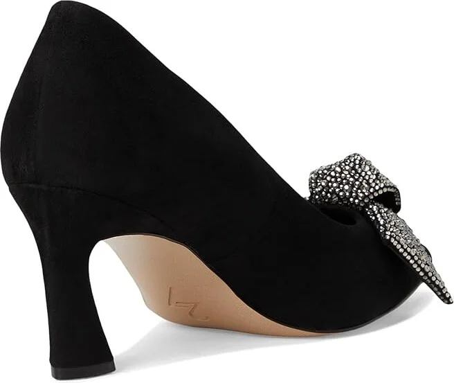 Naturalizer 27 Edit Emery-Bow2 High Women's Heels Black : 8.5 M (B), Leather/Rubber - Image 4