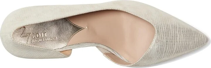 Naturalizer 27 Edit Faith Women's Slippers Warm Silver Leather : 10 M (B) - Image 2