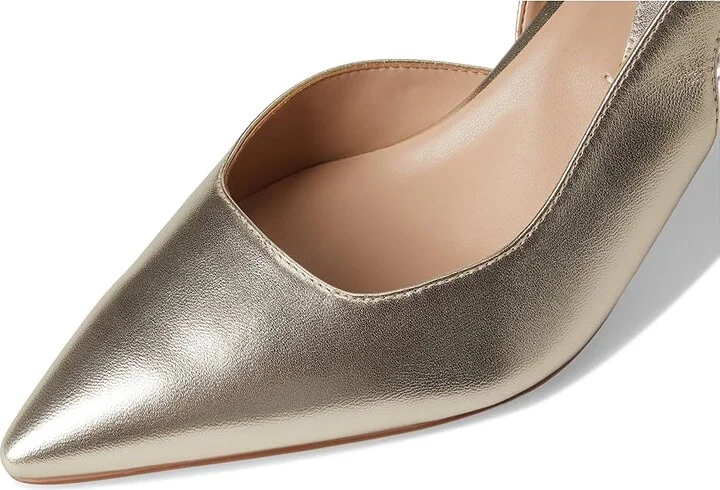 Naturalizer 27 Edit Felicia4 High Women's Heels Champagne Leather : 7.5 W (C), Leather/Suede - Image 7