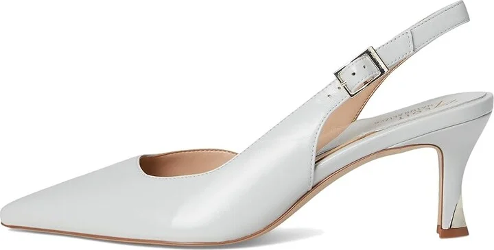 Naturalizer 27 Edit Felicia4 High Women's Heels Digital Mist Grey Leather : 11 W (C), Leather/Suede - Image 6