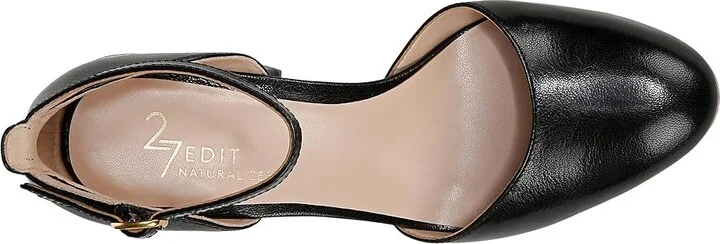 Naturalizer 27 Edit Giovanna Women's Shoes Black Leather 1 : 12 M (B) - Image 2