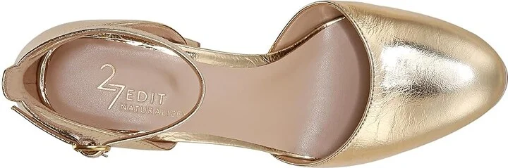 Naturalizer 27 Edit Giovanna Women's Shoes Dark Gold Leather : 11 M (B) - Image 2