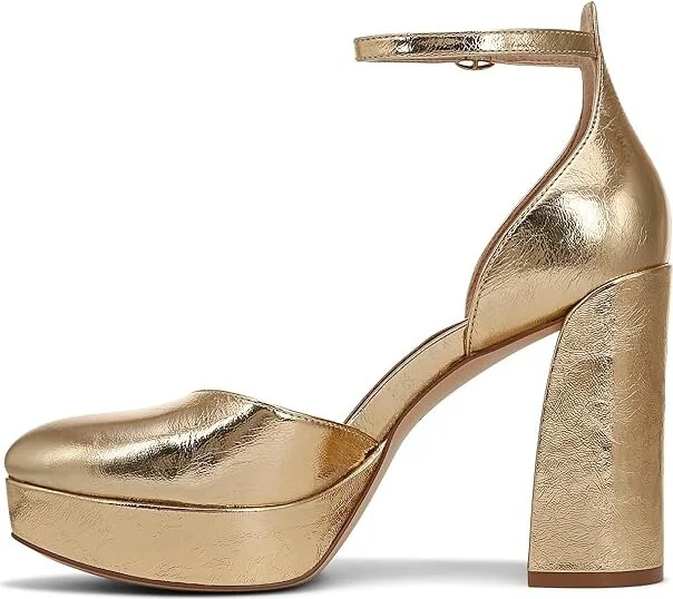 Naturalizer 27 Edit Giovanna Women's Shoes Dark Gold Leather : 11 M (B) - Image 4
