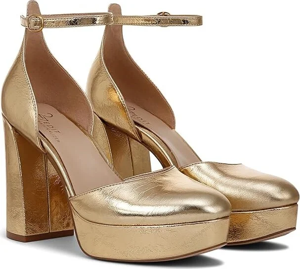Naturalizer 27 Edit Giovanna Women's Shoes Dark Gold Leather : 11 M (B)
